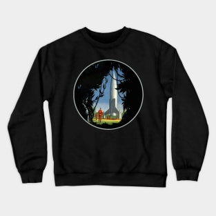 Jungle Planet Fall - Retro Crewneck Sweatshirt